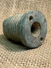 Nice Relic Dug Civil War CS Artillery Brass Cannonball Paper Time Fuse Adapter