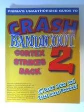 Crash Bandicoot 2 Cortex Strikes Back Unauthorized Game Secrets PlayStation New