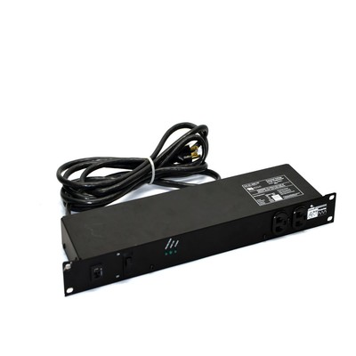 Leviton 5500-190 120VAC 15A 19'' Rackmount Surge Protector w/ (12) 5-15R Outlets
