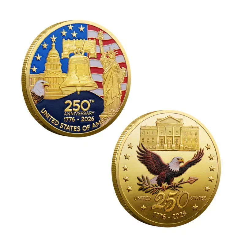 United States 250th Anniversary Eagle Coin Set 1776-2026