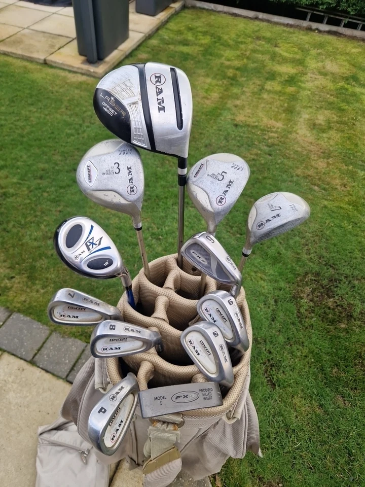 Full Set R/H RAM Golf Clubs & Matching Bag Excellent Condition See Full Desc - Image 2 of 4