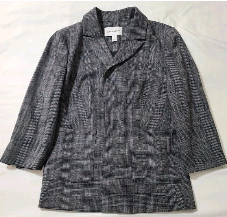 elizabeth and james Gray Regular Size Coats, Jackets & Vests for