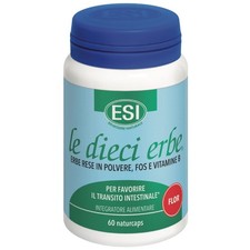 ESI LE DIECI ERBE FLOR 60 naturcaps CONTRO L'INTESTINO PIGRO
