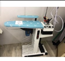 NEW 3.5 Ltr  IRON AND BOILER WITH STEAM BRUSH MINI SIZE HEATED VACUME TABLE