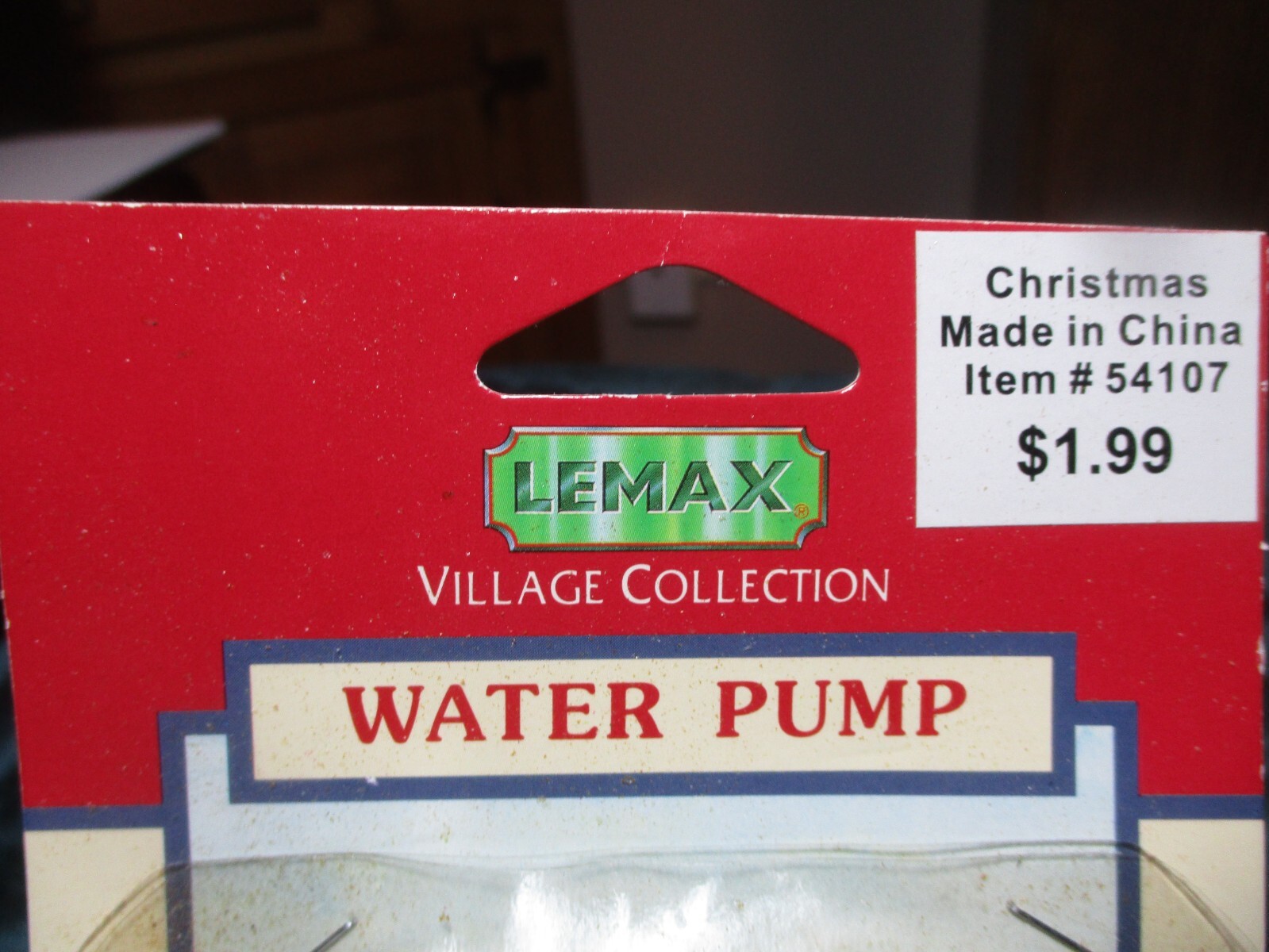 Lemax #54107 1995 "Water Pump" Village Collection Accessories NIP