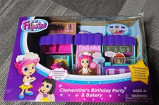 **NEW**VTECH FLIPSIES CLEMENTINE'S BIRTHDAY PARTY AND BAKERY PLAYSET Rare