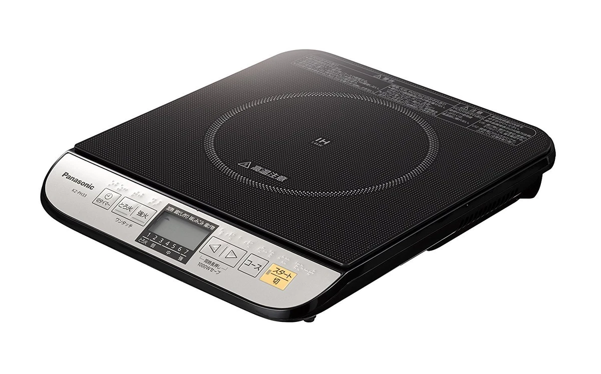 Panasonic IH cooker 75-1400WA KZ-PH33-K Black from Japan DHL Fast Shipping NEW