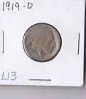 1919-D Buffalo Nickel Acid Dated L13