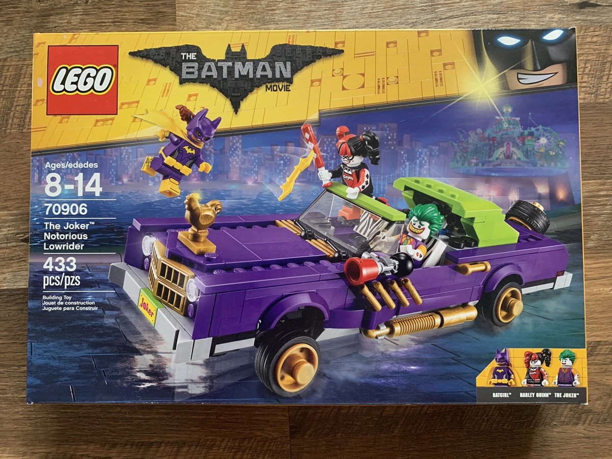 The Joker Notorious Lowrider Ages 8-14 433pcs Lego 70906