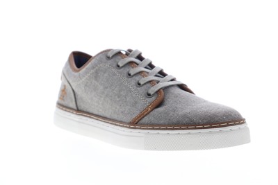 mens gray canvas shoes