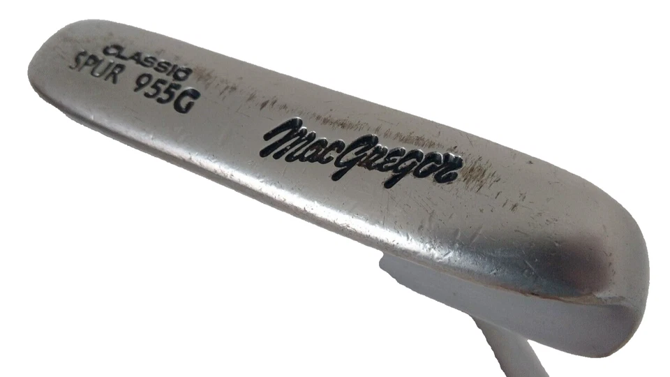 MacGregor Classic Spur 955G Blade Putter Right Handed Original Grip Steel Shaft - Image 3 of 4