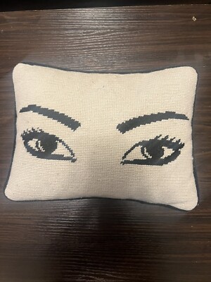 Jonathan Adler needlepoint pillow