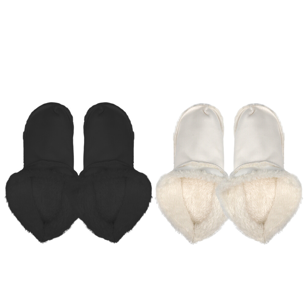 Replacement Fur Insoles Liners Winter Warm Furry Inserts For Croc Clogs Shoes image 6