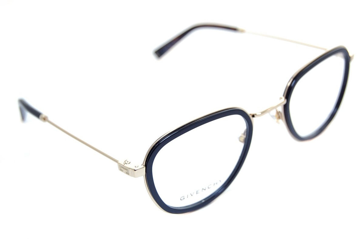 【GIVENCHY】　GV0120　［RHL（Black x Gold）］1個 Givenchy GV0120 Black/Gold Eyeglasses | Includes FREE Rx Lenses