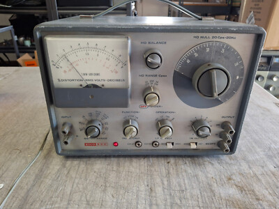 Vintage EICO 902 Audio Analyzer Harmonic Distortion 