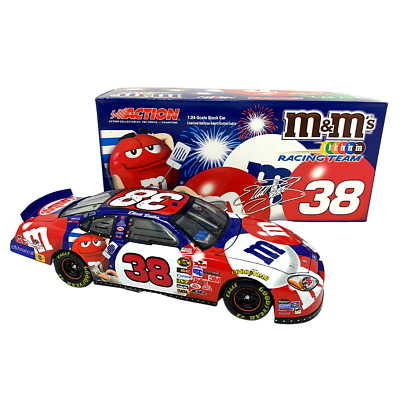 Action Nascar #38 Elliott Sadler M&M's 4th of July 2005 Ford