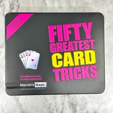 Magic Set Fifty 50 Greatest Card Tricks by Marvin's Magic Adults Kids Card Trick