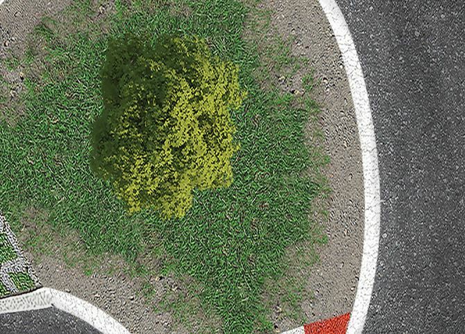Circuito Drift Per Mini Auto Nano O Turbo Racing – Tappeto 180x100cm Con Tracce