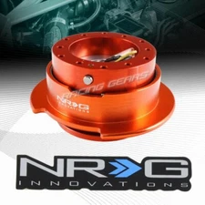 NRG SRK-250OR ORANGE BALL LOCKING STEERING WHEEL GEN 2.5 QUICK RELEASE ADAPTER