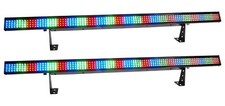  2 Chauvet COLORSTRIP 4 Channel DMX LED DJ Light Bar Effects Color Strip x 2