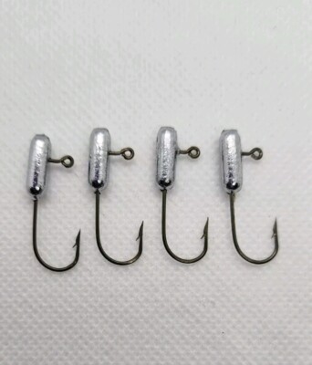 100 1/16 Lead Tube Jig Head Eagle Claw Bronze #2  IRISH JIG