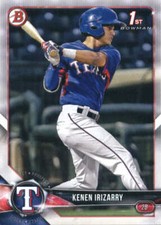 2018 Bowman Draft #BD140 Kenen Irizarry 