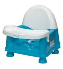 Safety 1st Easy Care Swing Tray Booster Seat; Removable Tray / Color Blue