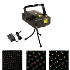 Holiday Hot Deals Laser Projector R&G DJ Disco Stage Mini LED Lights Xmas Gift