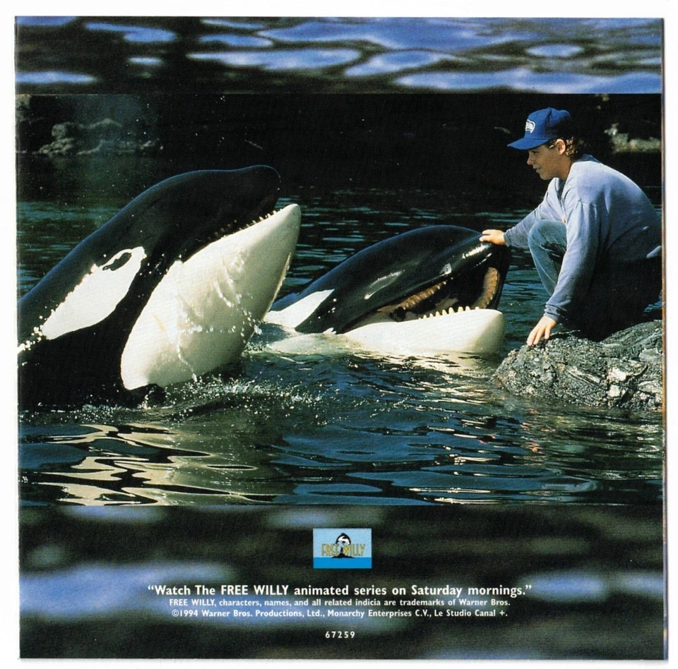 FREE WILLY 2 THE ADVENTURE HOME soundtrack [1995] CD (Michael Jackson, Pretender - Image 4 of 4
