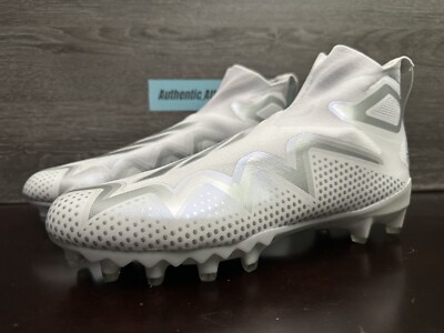 Adidas Freak Ultra 22 White Metallic Silver Football Cleats Men's Size 11 GX5131