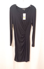 KAREN KANE Black Dress - Life Style Side Burst Dress - Women's Size M - NWT!