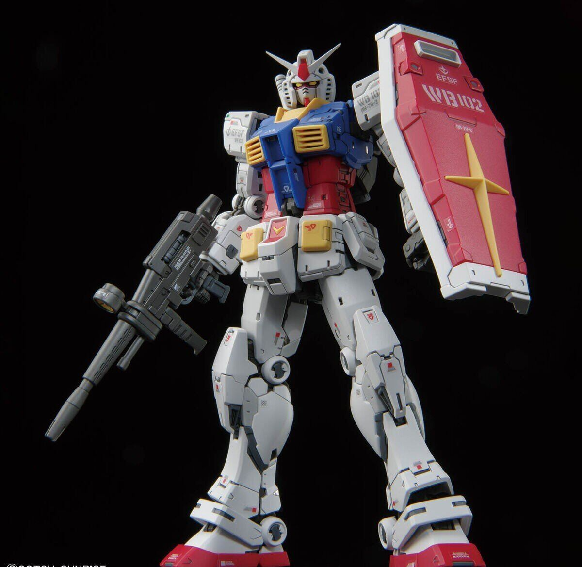RG 40 RX-78-2 Gundam Ver. 2.0 Robot Real Grade 1/144 Model Kit