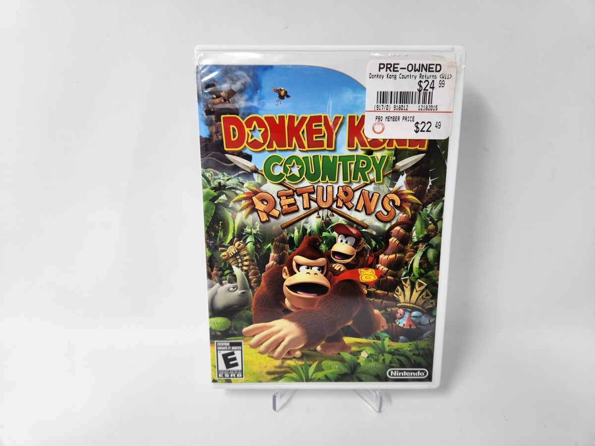 Donkey Kong Country Returns Complete CiB (Nintendo Wii)