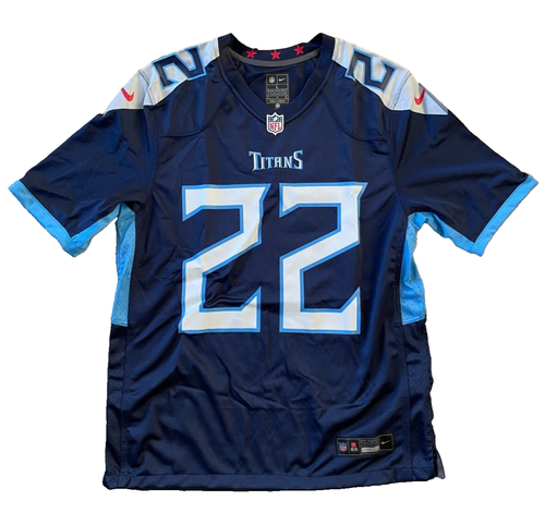Tennessee Titans Derrick Henry #22 Nike Men's Navy NFL Game Jersey - Size L - Picture 4 of 9