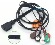 1pcs Compatible  Philips M4725A ECG Cable 5Leads AHA 