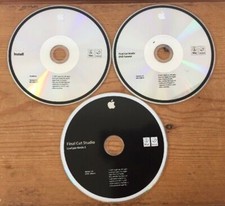 2007 Final Cut Studio Version 2.0 Video Editing Software Install  Tutorial DVDs