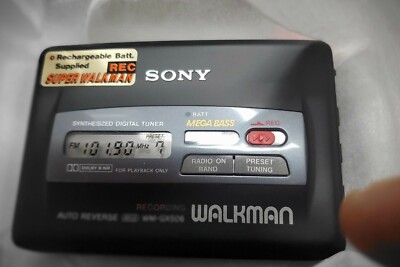昭和レトロSONYカセットウォークマンWM-GX622 昭和レトロSONYカセットウォークマンWM-GX622現状品／ジャンク品扱い