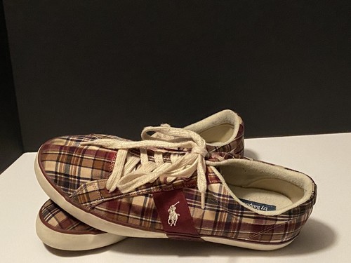 Polo By Ralph Lauren Golf Plaid Shoes 
