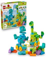 LEGO DUPLO Town 3 in1 Dinosaurs on Wheels 10451 Toy Building Set, 108 Pieces