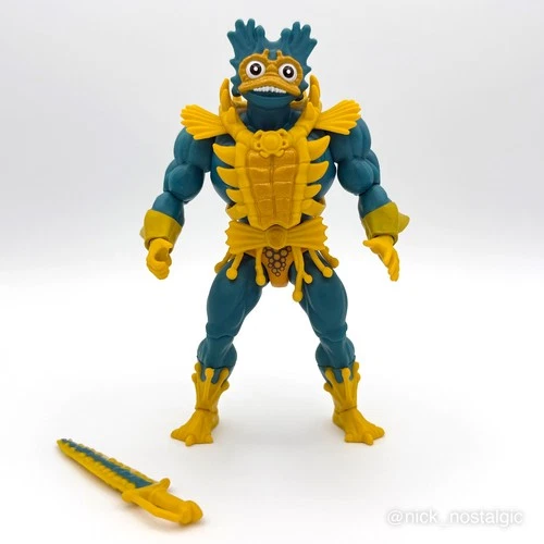 2020 Power-Con Exclusive MOTU Origins Lords of Power LOP Mer-Man Loose Complete