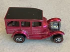 Hot Wheels Redline Classic ‘31 Ford Woody, #6251 in radiant Spectraflame Rose.