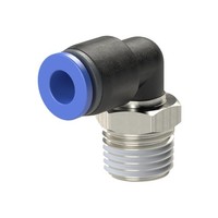 Riegler L-Steckverschraubung »Blaue Serie« Drehbar R 1/2 AußEn Ã˜ 16 Mm