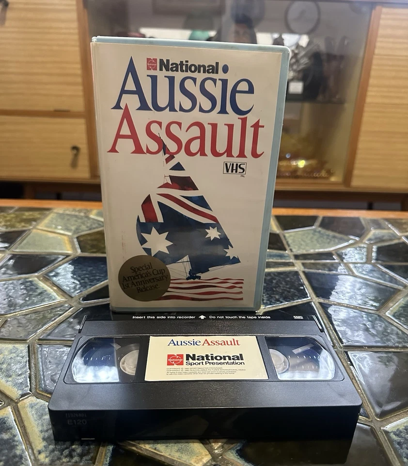 Aussie Assault (RARE) VHS Video Special America’s Cup lst Anniversary Release - image 3 of 4