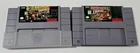 S-468 VINTAGE ORIGINAL NINTENDO SNES GAMES DONKEY KONG COUNTRY I & II