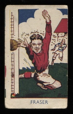 Trade Card, A&J Donaldson, Sportfavoriten, 1953, W Fraser, Third Lanark, #201