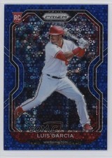 2021 Panini Prizm Blue Donut Circle 188/199 Luis Garcia V #57 1q1s