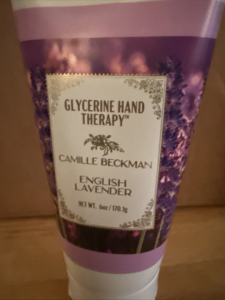 Крем для рук Camille Beckman Glycerine Hand Therapy 6 унций — аромат английской лаванды - Изображение 4 из 4