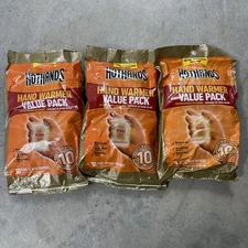 HotHands Hand Warmers 10 Pairs - EX 4/28 - LOT of 3 for 30 pairs total