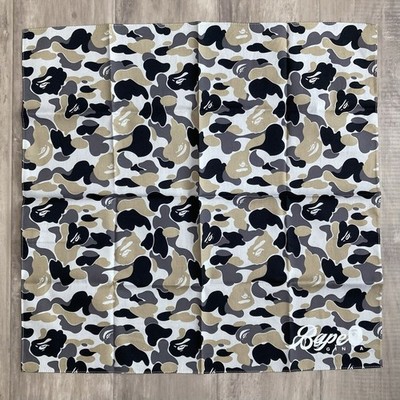 アベイシングエイプ　ABC camo バンダナ　新品未使用　3色セット NIGO Ginza Store Camo BAPE CAMO Bandana A Bathing Ape | eBay