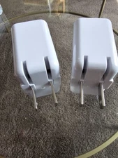 Amazon Basics 12W One Port USB-A Wall Charger (2.4A) for Phones Pack of 2, White